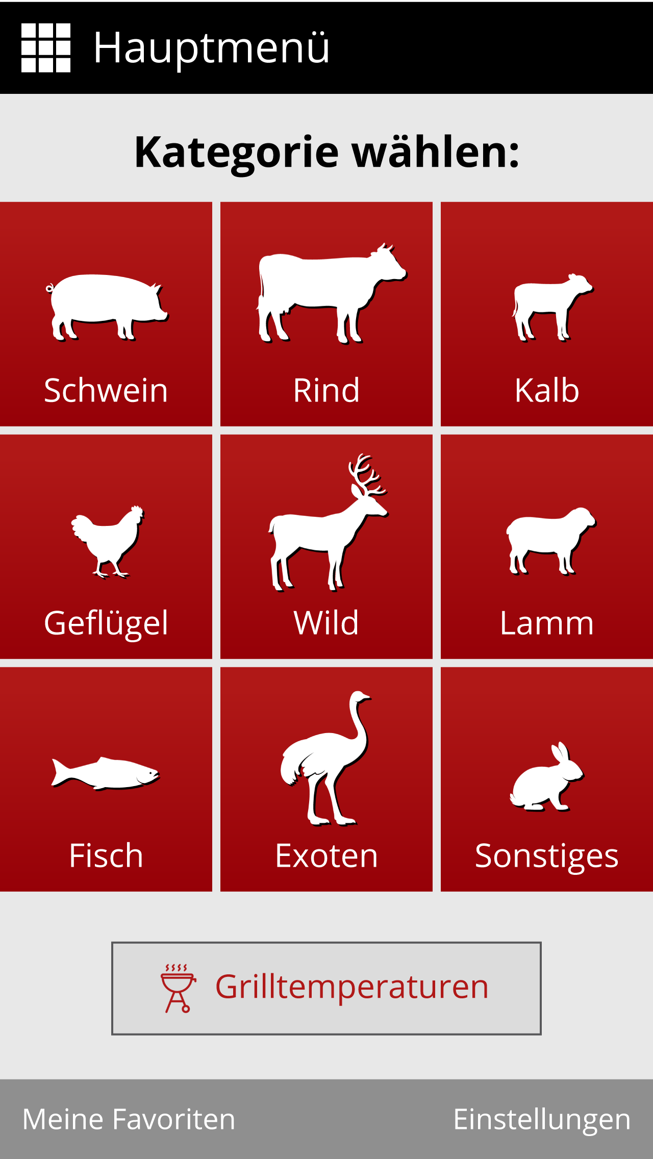 Kerntemperatur-APP