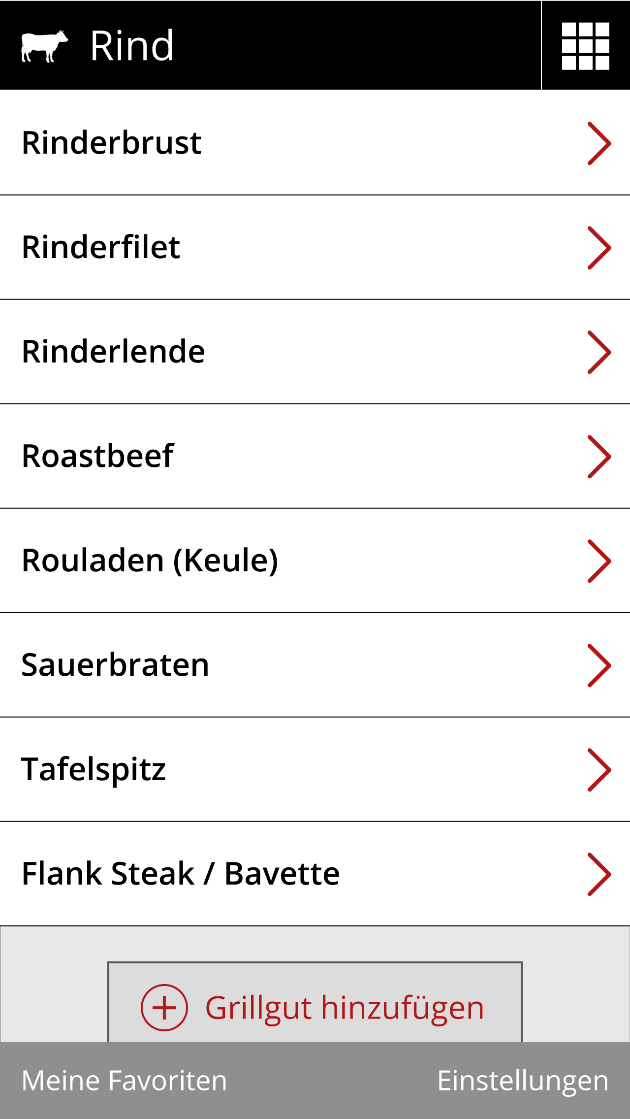 Kerntemperatur-APP